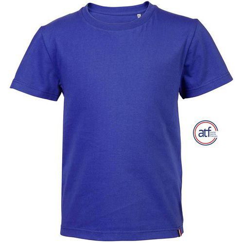 Tee-shirt personnalisable col rond enfant en coton ROYAL