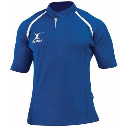 Maillot de rugby X-Act Gilbert bleu royal