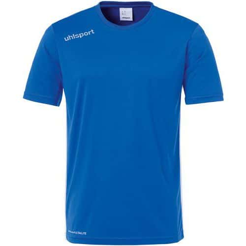 Maillot MC Uhlsport Essential Bleu/Blanc