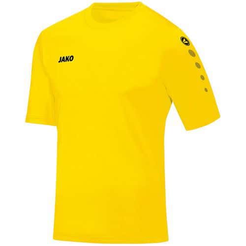 Maillot Jako Team manches courtes Enfant Jaune