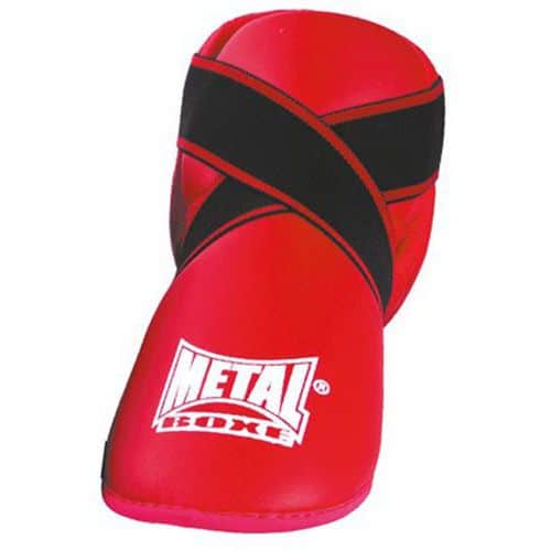 Protège pied prima Métal Boxe Rouge