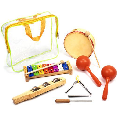 Lot de 5 instruments de musique