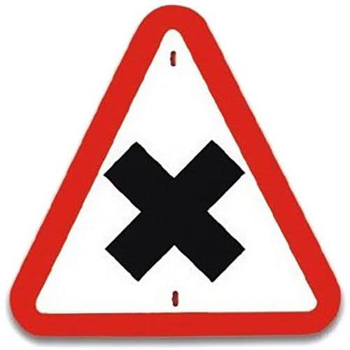 Panneau de signalisation-Intersection