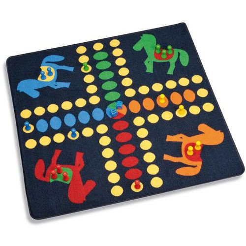 Tapis de jeu - Les petits chevaux