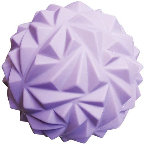 Balle de massage mauve Ø9 cm - Sveltus