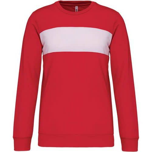 Sweat enfant - ProAct - rouge/blanc