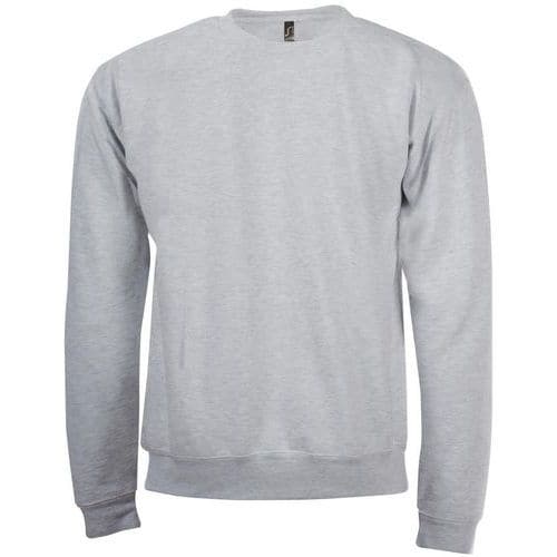 Sweat personnalisable Classique molleton expert gris chiné