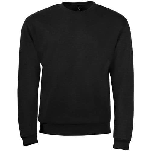 Sweat personnalisable Classique molleton expert noir