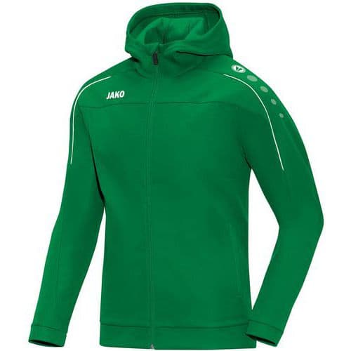 Veste à capuche Jako Classico Vert