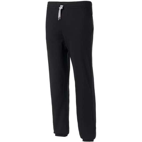 Pantalon Coton Indoor Noir Tech