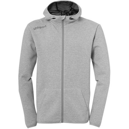 Veste capuche Essential Gris chiné enfant UHLSPORT