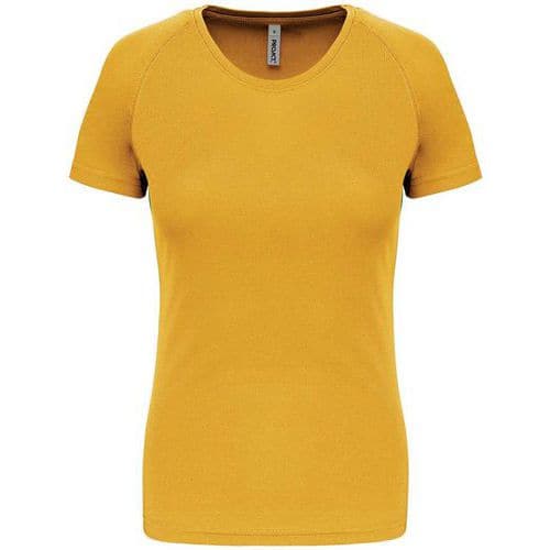 Tee shirt de sport femme - ProAct - jaune
