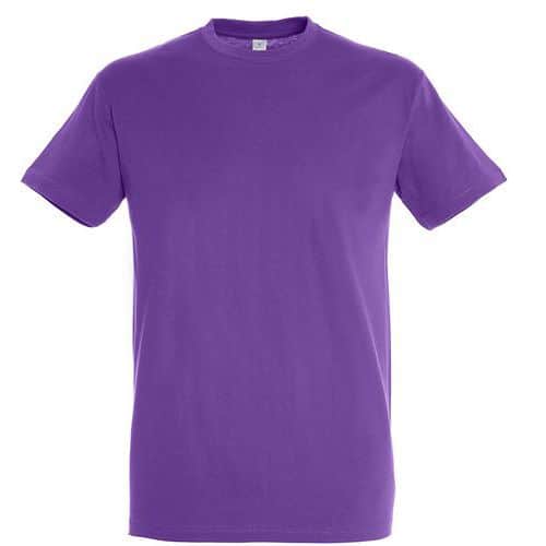 Tee-shirt personnalisable active adulte 190g violet clair