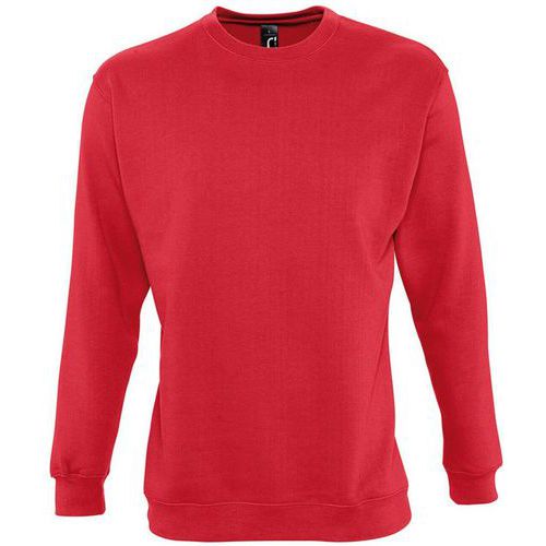 Sweat personnalisable molleton rouge