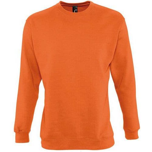 Sweat personnalisable molleton enfant orange