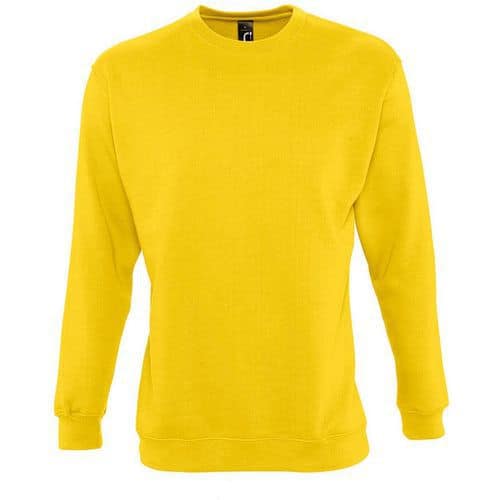 Sweat personnalisable molleton jaune