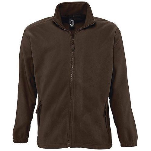 Veste polaire zippée expert chocolat