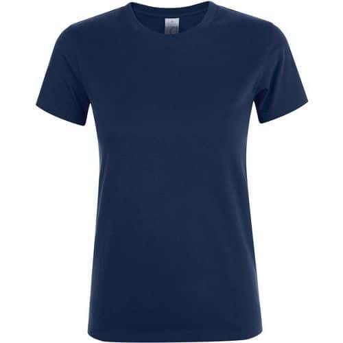 Tee-shirt personnalisable MARINE FEMININ CLASSIC 150g