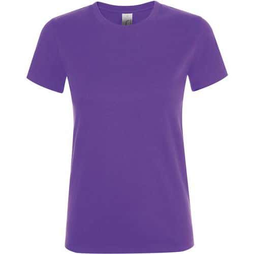 Tee-shirt personnalisable VIOLET FONCE FEMININ CLASSIC 150g