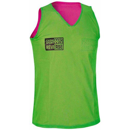 Chasuble réversible fluo - Casal Sport - vert violet