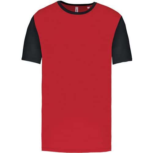 Maillot manches courtes - ProAct - rouge/noir