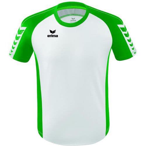 Maillot enfant Erima Six Wings blanc/vert