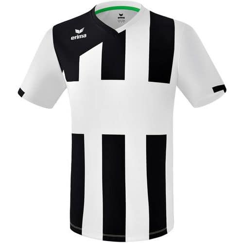 Maillot Siena Erima 3.0 MC Blanc/Noir