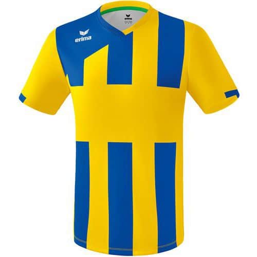 Maillot Siena Erima 3.0 MC Jaune/Royal