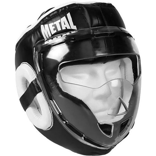 Casque MMA plexi Métal Boxe