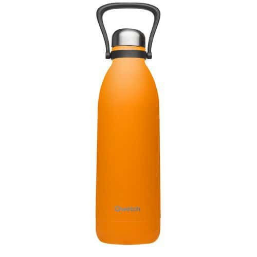 Bouteille isotherme 1,5L orange pop - Qwetch