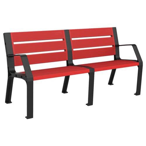 Banc Millau 165 cm polyéthylène