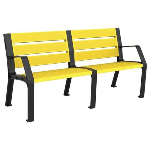 Banc Millau 165 cm polyéthylène