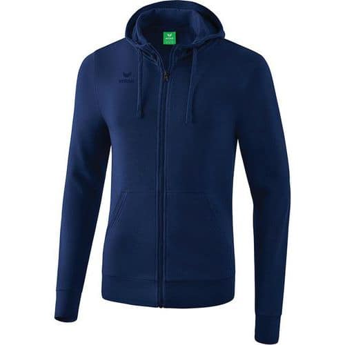 Veste sweat à capuche - Erima - enfant new navy