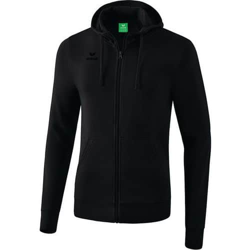 Veste sweat à capuche - Erima - enfant noir