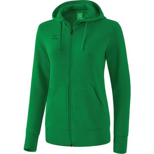 Veste sweat à capuche - Erima - femme émeraude