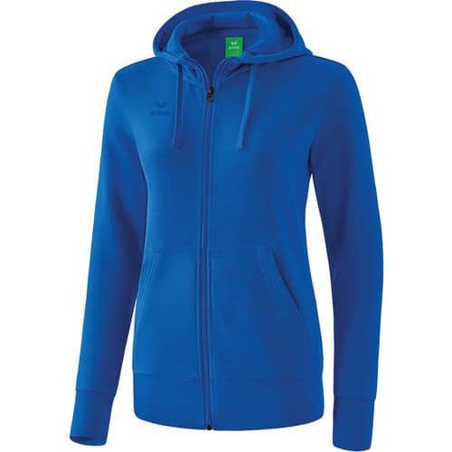 Veste sweat à capuche - Erima - femme new royal