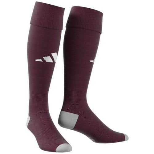 Chaussettes foot - adidas - Milano 23 - marron grenat