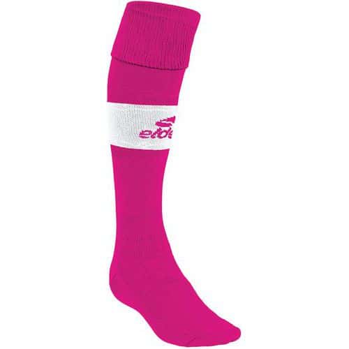 Chausstettes fanion - Eldera - fuschia/blanc