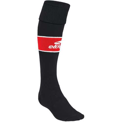 Chaussettes fanion - Eldera - noir/rouge