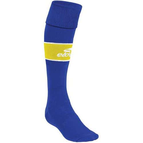 Chaussettes fanion - Eldera - royal/jaune