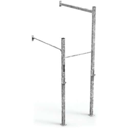 Rack Aximus Hauteur 3,6m Profondeur 1,88m Longueur 1,2m Gris Fit and Rack