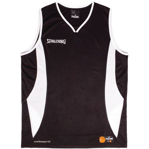 Maillot basket - Spalding - Jam noir blanc