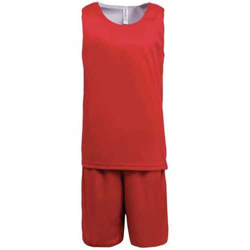 Maillot Short enfant Duke Revers Rouge