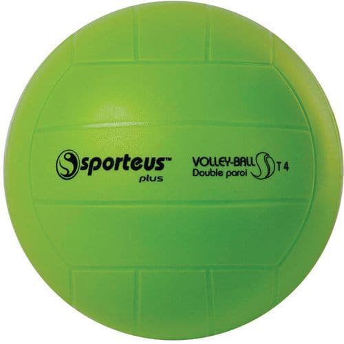 Ballon de Volley Initiation Double paroi mousse et PVC - Sporteus