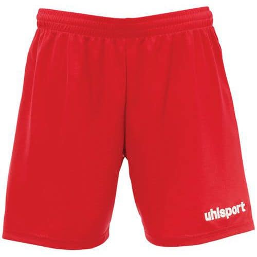 Short Femme - Uhlsport - Center Basic Rouge