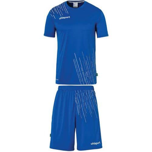 Set maillot et short de foot - Uhlsport - Score 26 Azur/Blanc