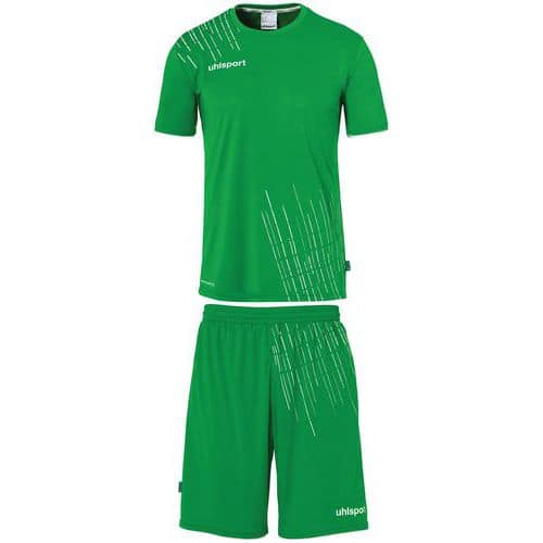 Set maillot et short de foot Enfant - Uhlsport - Score 26 Vert/Blanc