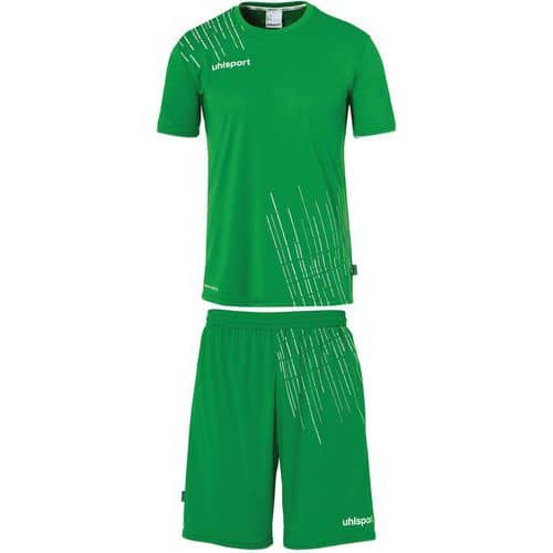 Set maillot et short de foot - Uhlsport - Score 26 Vert/Blanc