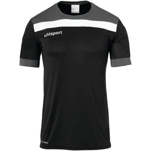 Maillot Enfant - Uhlsport - Offense 23 Noir/Anthracite/Blanc