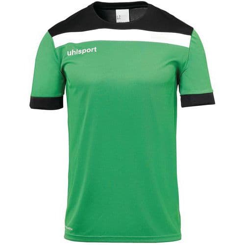 Maillot Enfant - Uhlsport - Offense 23 Vert/Noir/Blanc